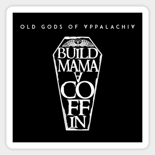 Build Mama a Coffin Logo – Light Print Magnet